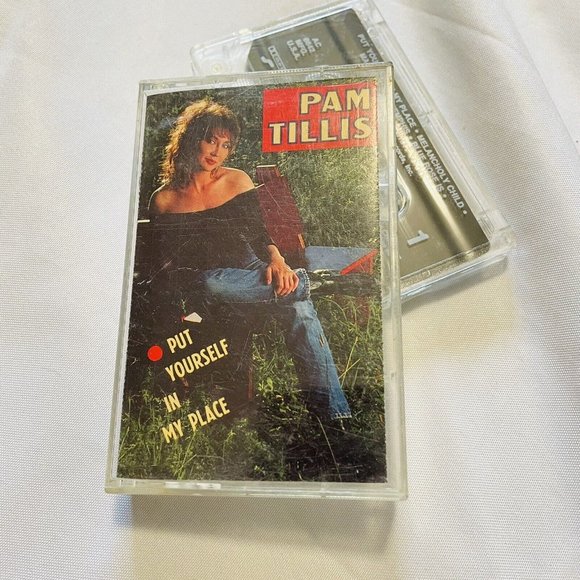Pam Tillis Put Yourself In My Place Audio Music Cassette Tape TESTED - Picture 2 of 7